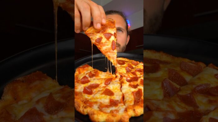 ¿Pizza de 35 g de proteína en la freidora de aire? ¡Solo 405 calorías por cada porción!