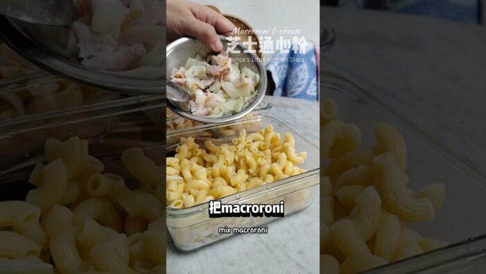 简易版的 芝士通心粉 Macoroni & cheeses by Thermomix @ Tm6 #tm6 #cookingchannel #thermomix  #shorts