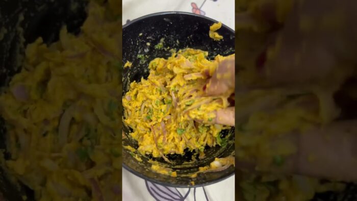 0 oil pyaaz ke pakore #indianstreetfood #streetfood #airfryer #airfryerrecipes #pakora #pakorarecipe
