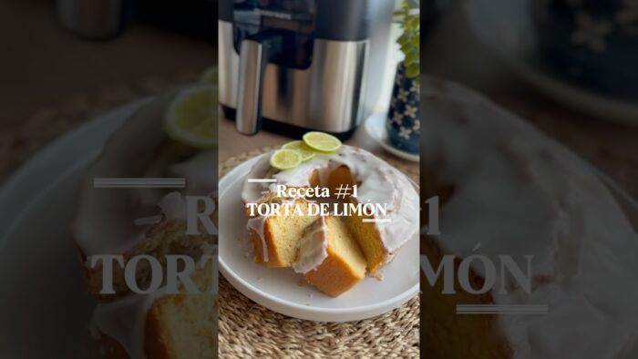 100 recetones en freidora de aire! #1 TORTA DE LIMÓN!