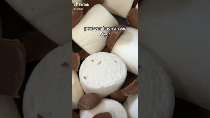 A marshmallow chocolate recipe w/ air fryer#marshmallow #recipes