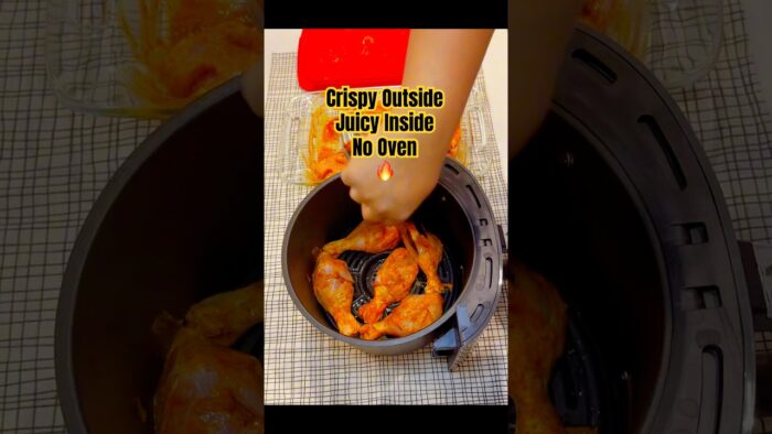 Air Fryer Chicken Tikka in 20 Minutes!🔥So Juicy & Easy! #shots #new #airfryerrecipes #chickentikka