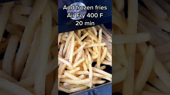 Air Fryer Recipe, French fries #airfryer #quickrecipe #food