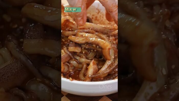 Air Fryer Spicy Squid Tentacles | Air Fryer Recipe #easyrecipe #homecooking #asianfood