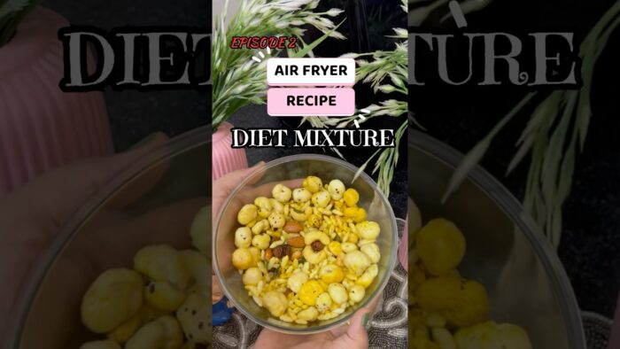 Airfryer Recipe Ep 2:The Ultimate Diet Mixer💪 #ytshorts