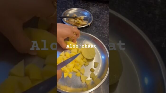 Aloo chaat in airfryer #viral #trending #airfryerrecipes #airfryer #kitchen #cooking #cookingchannel