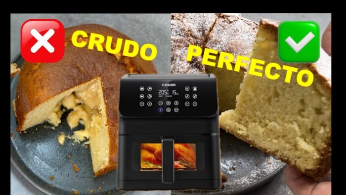 😰BIZCOCHO CRUDO  😍 BIZCOCHO PERFERCTO en FREIDORA DE AIRE ¡NO cometas el ERROR! #recetas #airfryer