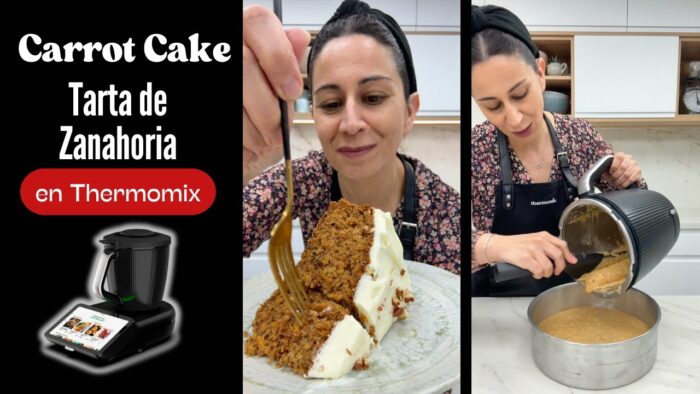 🌟 BIZCOCHO DE ZANAHORIA con FROSTING de ENSUEÑO: ¡Fácil, Rápido y para REPETIR! 🔁 en Thermomix