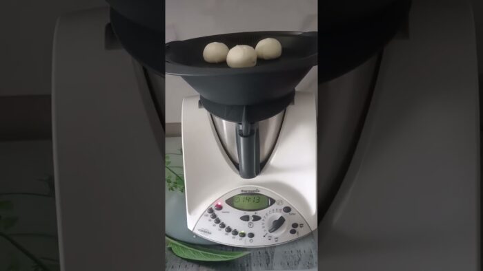 Bao Dulce con Relleno Sabor a Yema de Huevo Vaporizados en Thermomix Postre Chino Congelado #bao