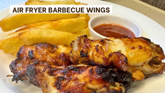Barbecue Chicken Wings | Air Fryer Recipe