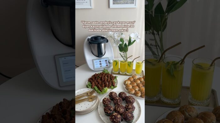 Bilirsiniz dökmek pardon döktürmek şanımdandır🤪🤪    #keşfet #recipe #tarif #thermomix
