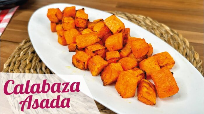 CALABAZA EN FREIDORA DE AIRE | Súper tierna y fácil de hacer