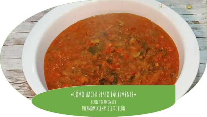 CÓMO HACER PISTO FÁCILMENTE CON THERMOMIX