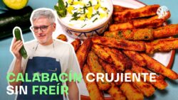 Calabacín crujiente sin freír: el rebozado definitivo para horno o freidora de aire | EL COMIDISTA