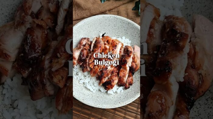 «Chicken Bulgogi» Kalian lebih suka yg mana nih? Masak pake air fryer atau masak langsung di pan✨