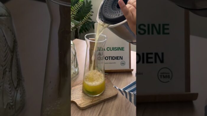 Citronnade aux agrumes 🍋🟩🍊 🍋. Recette intégrée #thermomix #recettefacile #shorts