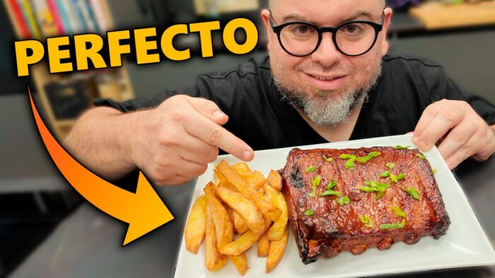 Cocina el COSTILLAR PERFECTO y con carne blandita (en AIR FRYER)