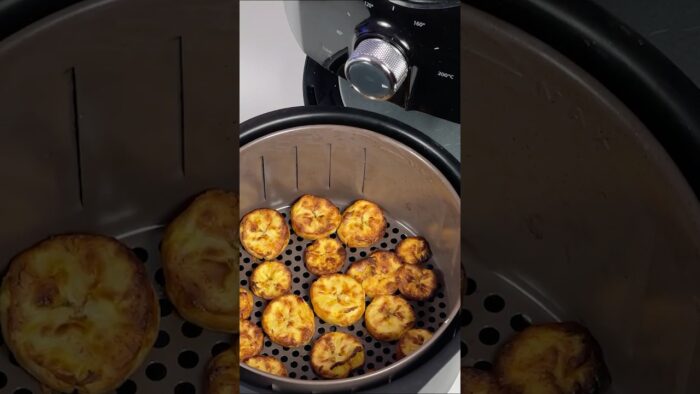 Cómo hacer plátanos machos en freidora de aire 🍌