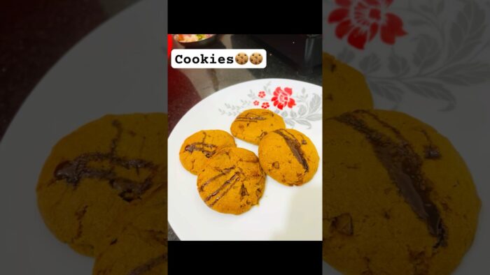 Cookies in Air fryer 🍪#trending #shortvideo #cookies #tasty #food #recipe #homemade #airfryer
