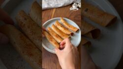 Corn Cheese Papad Rolls Recipe| Quick Airfryer Recipe| #SnackTime #EasyRecipe #shorts #recipe #food