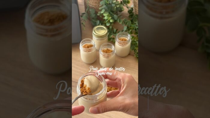 Crèmes au spéculoos #recettefacile #homemade #quandmargotpatisse #recette #food