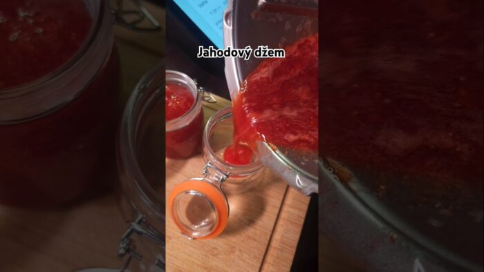 Domácí džem, kterému neodoláte 🍓 #dzem #marmelade #thermomixcesko #thermomix #tm7 #cooking #food