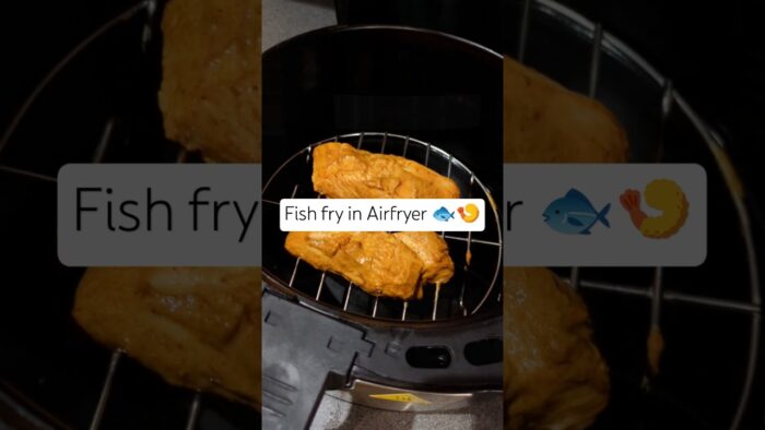 Fish fry in Air fryer 🐟#fishfry #airfryer #fishfryrecipe #shortsviral #trending #airfryerrecipes
