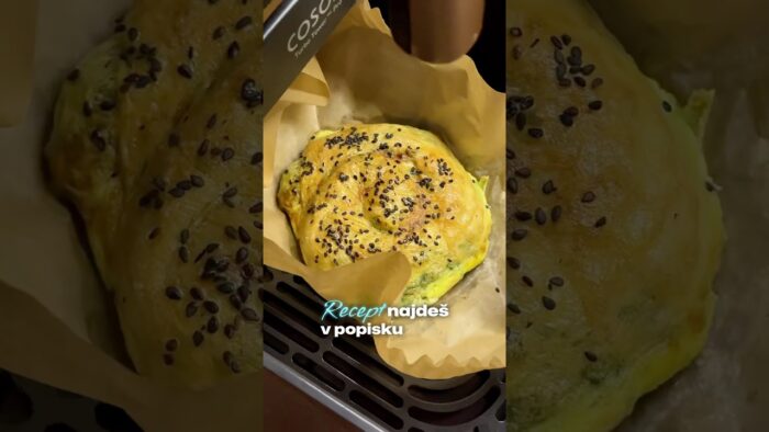 Fit burek se špenátem. #recipe #airfryer #fit #burek #healthyfood #spenat #spinach #feta #ricepaper