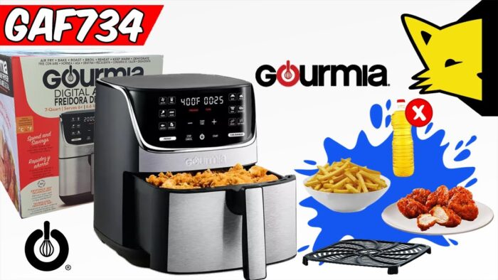 🤔👉Freidora De Aire 6.6 Litros🌫 l 🍽GOURMIA GAF734 l 📦Revisión Y Pruebas📝