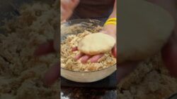 Gorditas de Cuajada preparadas en freidora de aire