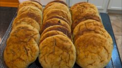 Gorditas de coajada preparadas en Freidora de aire