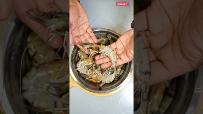 Healthy Air Fryer Recipe 🦐🍆