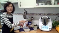 Helado de dulce de leche en thermomix.