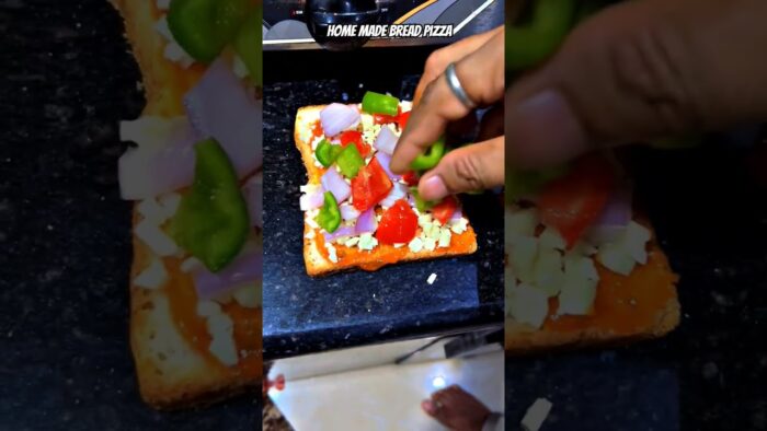 Home Made Bread Pizza |Tanishq Ravi Saini #cooking #pizza#airfryer #food #foodie#foodlover #foodvlog