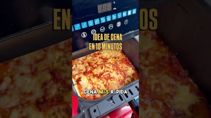 IDEA de CENA en 10 MINUTOS. #riquisimo #receta #recetas #airfryer #ideadecena #airfryerrecipe