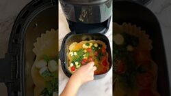 Idea de CENA FÁCIL en 15min en freidora de aire