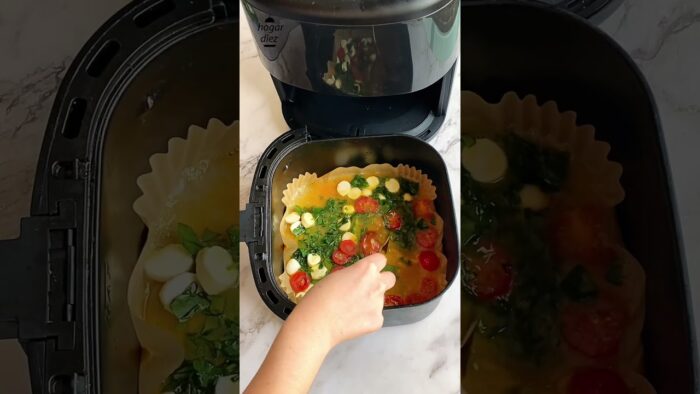 Idea de CENA FÁCIL en 15min en freidora de aire