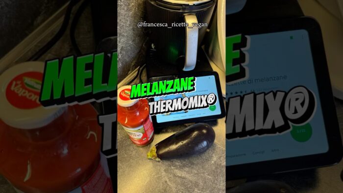 🙋🏻‍♀️ Idee ricette melanzane Thermomix® #ricettefacilithermomix