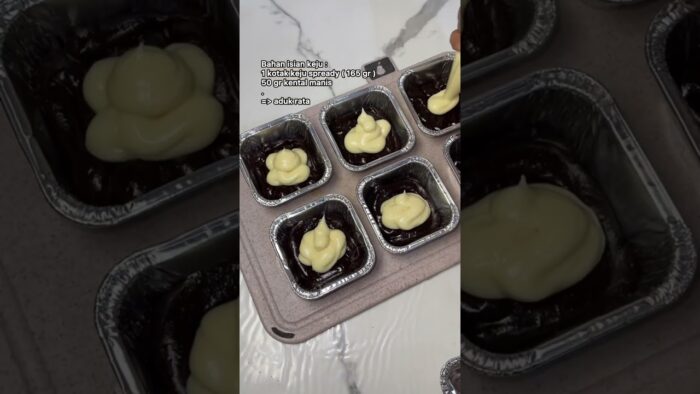 Insert cheese brownies bikin nya praktis pakai air fryer dari @SamonoIndonesia