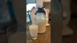 Leche de almendras en #thermomix