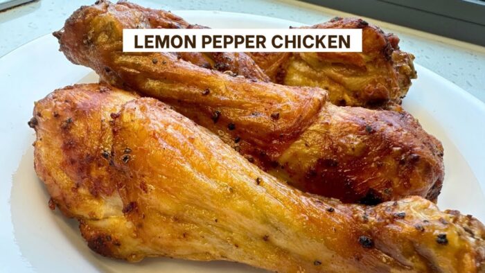 Lemon Pepper Chicken | Air Fryer Recipe