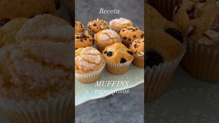 Muffins esponjosos