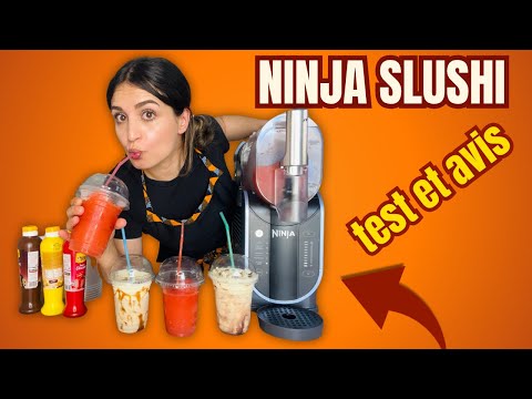 NINJA SLUSHI FS301🍹enfin en France 🇫🇷 ON TESTE ENSEMBLE CETTE MACHINE DIABOLIQUE🥳