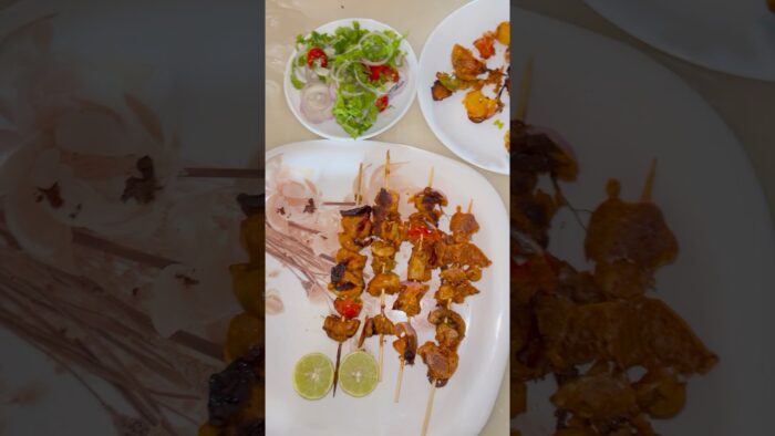Oil free mushroom tikka in air fryer#youtubeshorts#food#recipe#music#cooking#fyp#explore#bollywood