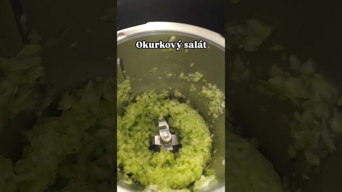 Okurkový salát – česká klasika #okurkovysalat #thermomix #thermomixcesko #tm7 #thermomixcr #salat