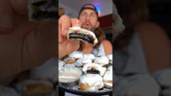 Oreos fritas con 66 calorías de proteína (hechas en la freidora de aire 🤯)