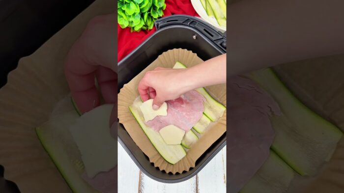 PARMIGIANA DI ZUCCHINE IN FRIGGITRICE AD ARIA