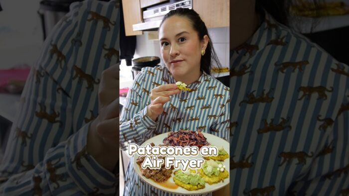 PATACONES EN AIR FRYER 🤤🥑