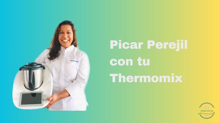 PICAR PEREJIL FRESCO | PICAR PEREJIL EN THERMOMIX | PICAR PEREJIL RÁPIDO | TRUCO PARA PICAR PEREJIL