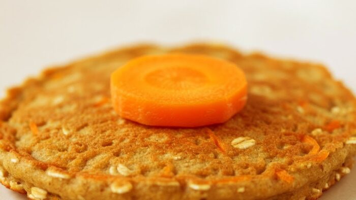 Panqueques de avena y zanahoria: freidora de aire, horno o estufa para principiantes, panqueques …